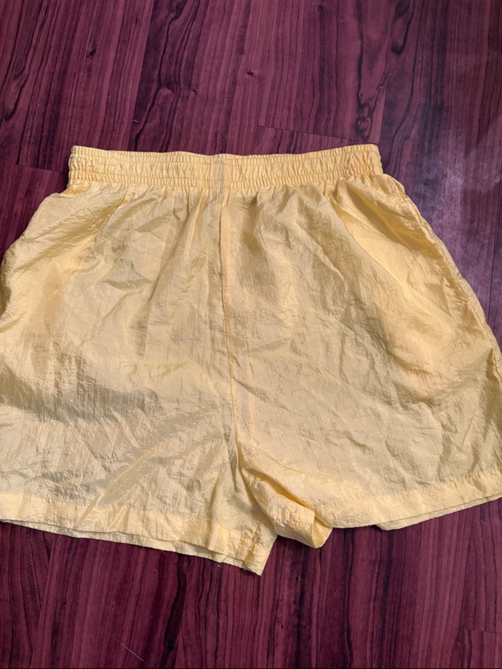 The Body Shop Yellow Athletic Shorts
